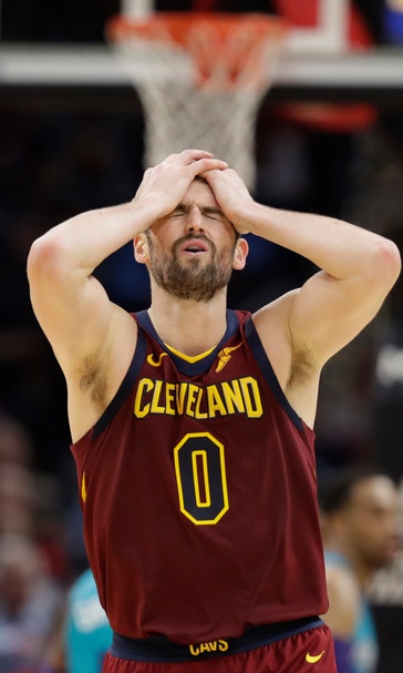 Cavs' Love regrets recent 'childish' outbursts during games